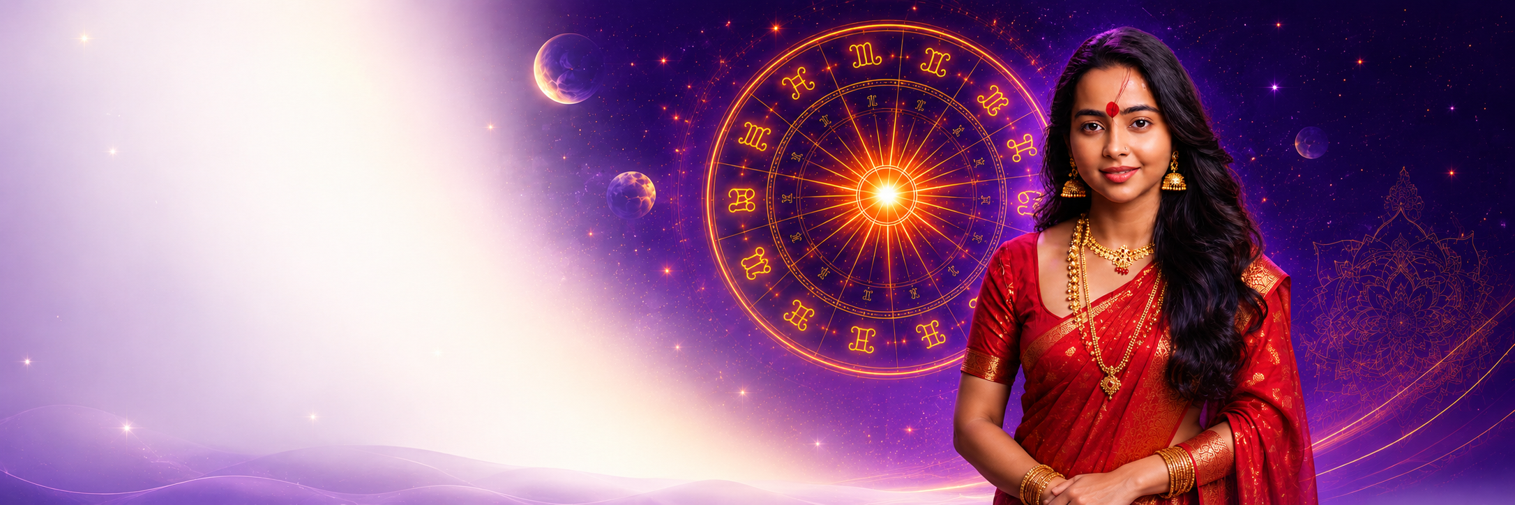 Astrology Cosmic Header Visual
